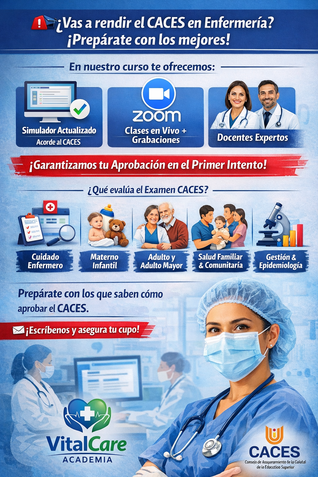 Examen de Habilitación para el Ejercicio Profesional - Enfermería cohorte mayo 2026